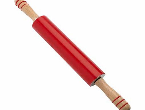 ColourMatch Silicone Rolling Pin - Poppy Red