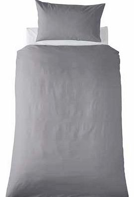 ColourMatch Smoke Grey Bedding Set - Single