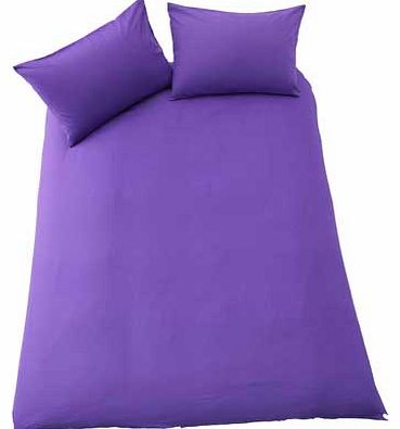 ColourMatch True Purple Bedding Set - Double