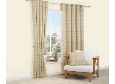 Addison Eyelet Curtains (W)1.17m (L)1.37m