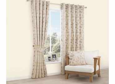 Colours Alessandra Eyelet Curtains (W)1.17m