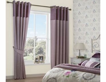 Arcadia Eyelet Curtains (W)1.67m (L)1.83m