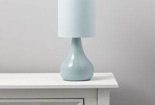 Colours Ariel Duck Egg Blue Table Lamp