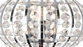 Galeo Chrome Effect Single Wall Light