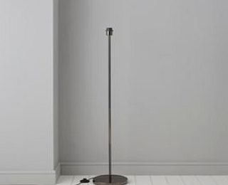 Colours Glennon Black Chrome Effect Floor Lamp Base