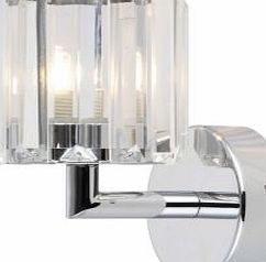 Colours Pereti Chrome Effect Single Wall Light