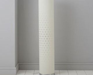 Colours Teiger Cylinder Ivory Floor Lamp