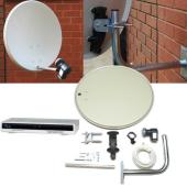 60cm Satellite Dish Kit With Mount And