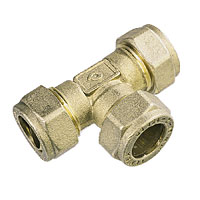 COMAP Compression Fitting 10mm Equal Tees Pack of 10
