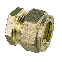 COMAP Compression Fitting 15mm Stop Ends Pack of 10