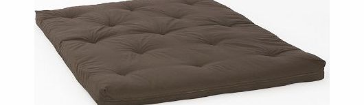 Comfy Living 4ft6 (135cm) Double CHOCOLATE Futon Mattress