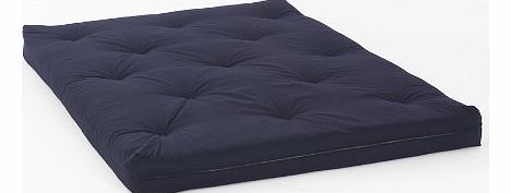 Comfy Living 4ft6 (135cm) Double Luxury Futon Mattress in Navy