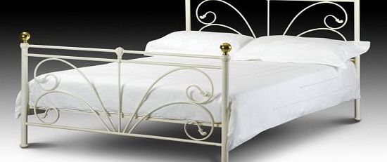 Comfy Living 5ft (150cm) King Size Cadiz Metal Bed Frame