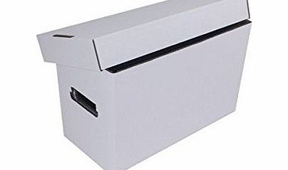 COMIC COLLECTABLES PLASTIC COMIC STORAGE BOXES HOLDS APROX.200 COMICS