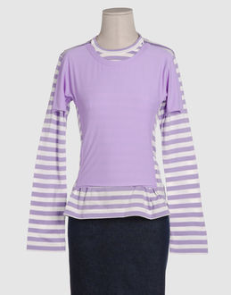 COMME des GARandCcedil;ONS TOP WEAR Long sleeve t-shirts WOMEN on YOOX.COM
