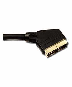 Commtel 1.5m Gold Plated Scart Lead