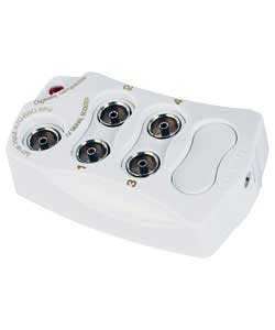 Commtel 4 Way Aerial Booster