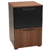 High Gloss Filer, Walnut & Black