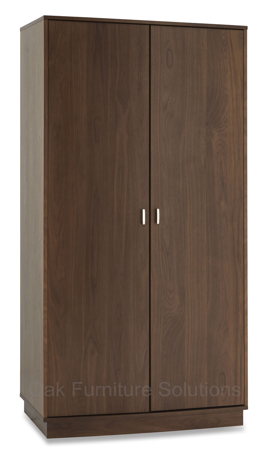 Como Walnut Double Wardrobe with optional Drawer