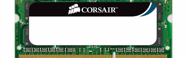COMP4U Corsair 8GB (2x 4GB) 1333mhz PC3-10666 204-pin DDR3 SODIMM Laptop Memory Kit CMSO8GX3M2A1333C9