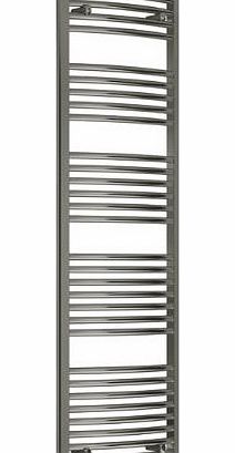 companyblue 200mm wide x 1400mm high Small Narrow Heated Towel Rail Straight Flat Chrome Bathroom Warmer Radiator Rack