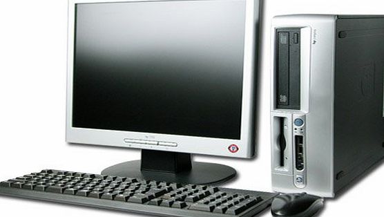 Compaq HP Compaq DC5150 Internet Ready Desktop Computer Full System - AMD 3.2Ghz Processor - 2Gb Memory - 80Gb hard disk - DVDROM - Wireless enabled - 18`` Inch Flat screen monitor - Windows XP operating syst