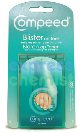 Compeed Toe Blister Plasters - Extra Small (8)
