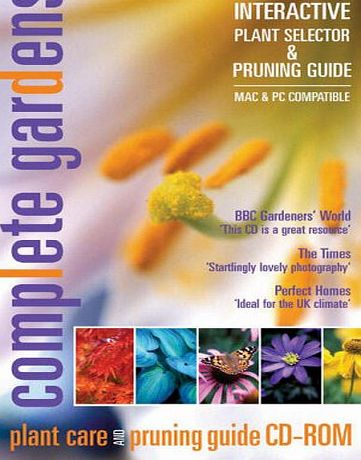 Complete Gardens CD-ROM Ltd Interactive 3,000 Plant Selector, gardening advice and pruning guide encyclopaedia (PC/Mac CD)