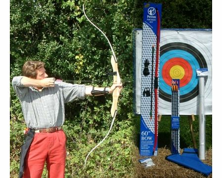 Complete Professional Archery Kit with Wooden