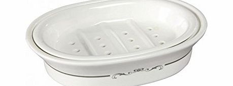 Comptoir de famille  Porcelain Bathroom Soap Dish