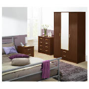 Compton Bedroom Furniture Package, Walnut