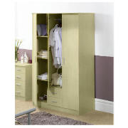 Compton Triple Wardrobe Beech