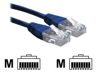 COMPUTER GEAR 0.5m RJ45 to RJ45 CAT 6 stranded network cable BLUE