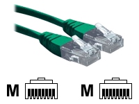 COMPUTER GEAR 0.5m RJ45 to RJ45 CAT 6 stranded network cable GREEN