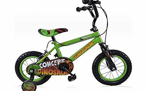 Concept Dinosaur 12`` Boys Mountain Bike 3-5yrs