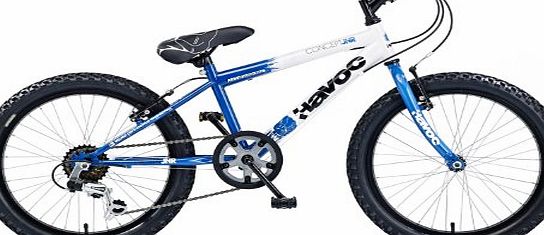 Concept Havoc 20`` Six Speed Boys Mountain Bike 7-9 Yrs