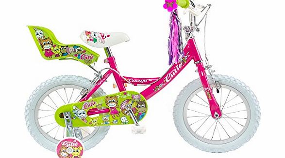 Concept Little Cutie 14`` Girls Mountain Bike suit 4-6yrs