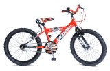 New 2009 Concept No Fear 18` Wheel Boys Mountain Bike in Red