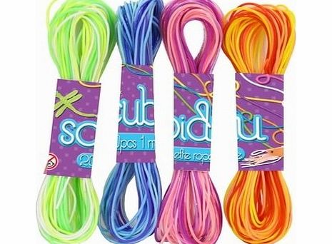 Concept4u Scoobie Fashion Strings Toys Games Scoobies 20 Pcs Scubidu