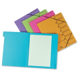 Bright File 7 Part Assorted Ref