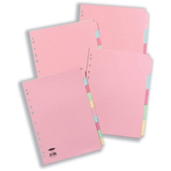 Concord Commercial Subject Dividers Extra Wide 5