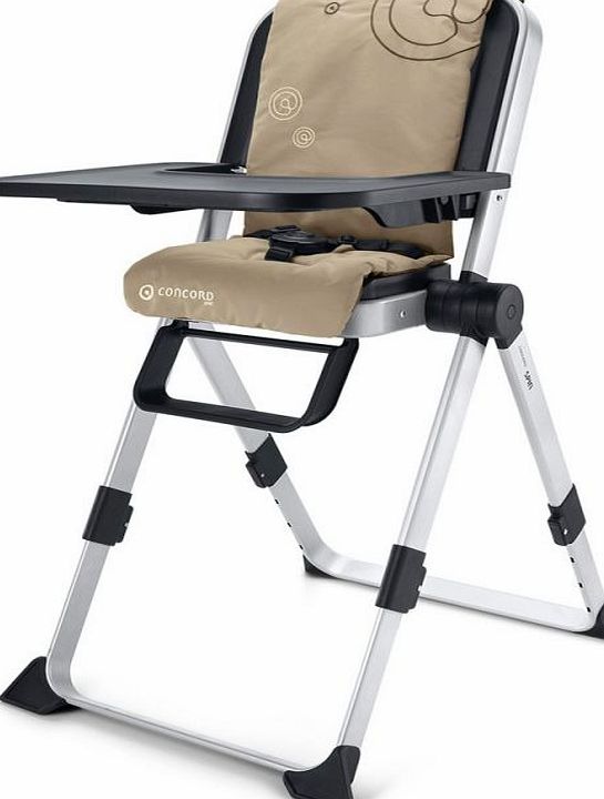 Concord Spin Highchair-Almond Beige