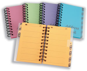 Telephone Address Book Wirebound 13 Part