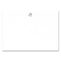 Confetti baby feet icon white cards