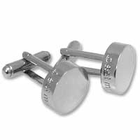 Confetti Best man round cufflinks
