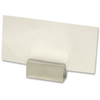 Blank top table placecard holder