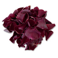 Confetti burgundy freeze-dried scented petals - 2l