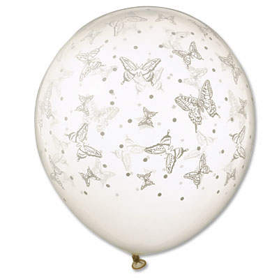 butterfly balloon pack of 25