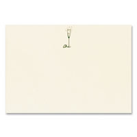 champagne glass icon cards