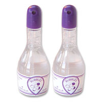 Confetti clear/purple confetti bubbles